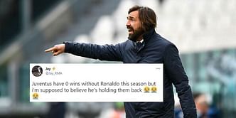 Twitter reacts as Juventus lose yet again in Cristiano Ronaldo's absence
