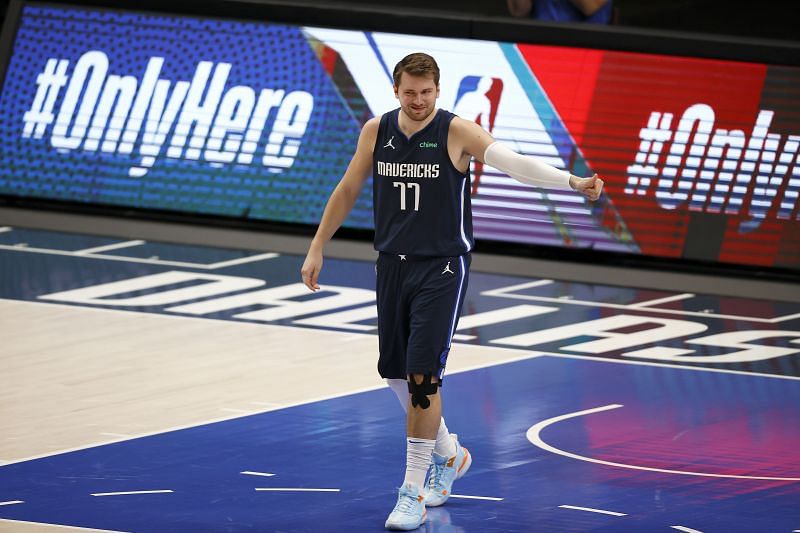 Luka Doncic of the Dallas Mavericks