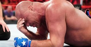 "I have only done it twice in my career" - Kurt Angle on being banned from using a dangerous move
