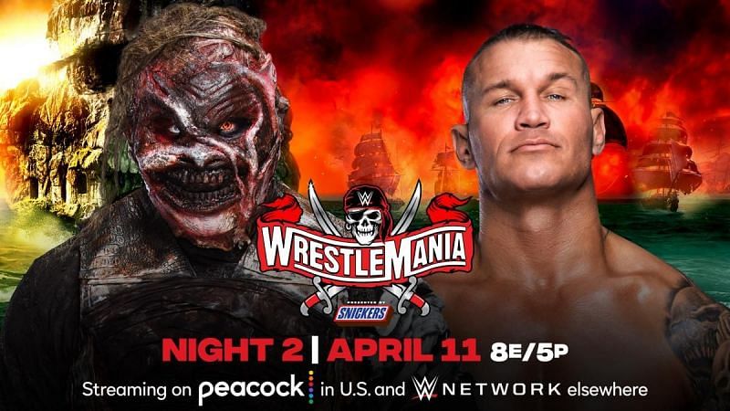 &#039;The Fiend&#039; Bray Wyatt vs. Randy Orton WrestleMania 37