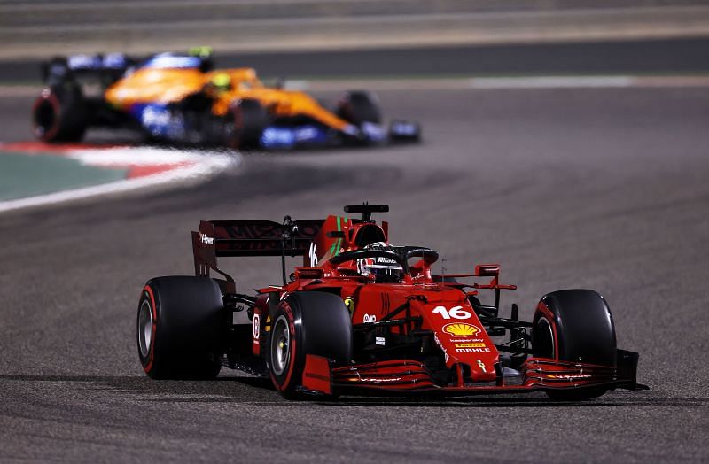 Charles Leclerc had a solid start to the season in Bahrain. Photo: Lars Barron/Getty Images.