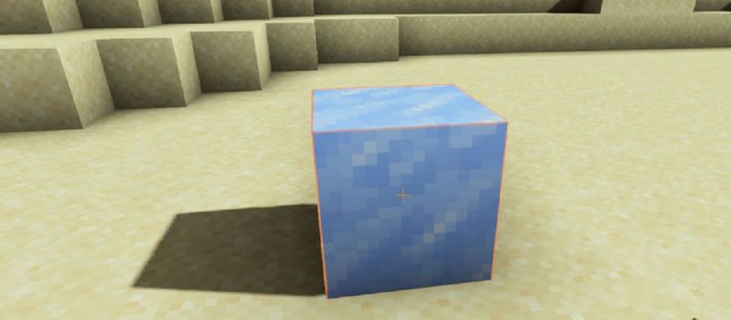 Minecraft ice is generated in snowy biomes (Image via Minecraft)