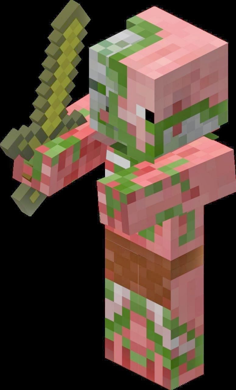 Zombie pigman Minecraft (Image via minecraftismineworld.blogspot.com)