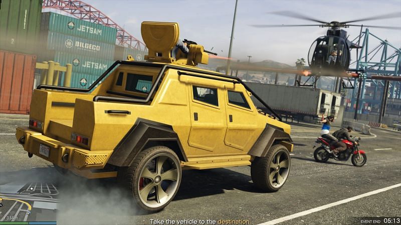 Off-road vehicles in GTA Online tend to be more durable than other vehicles from other classes (Image via GTA Base)