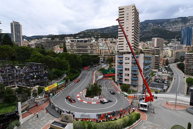 The iconic harpin at Monaco. Photo: Michael Regan/Getty Images.