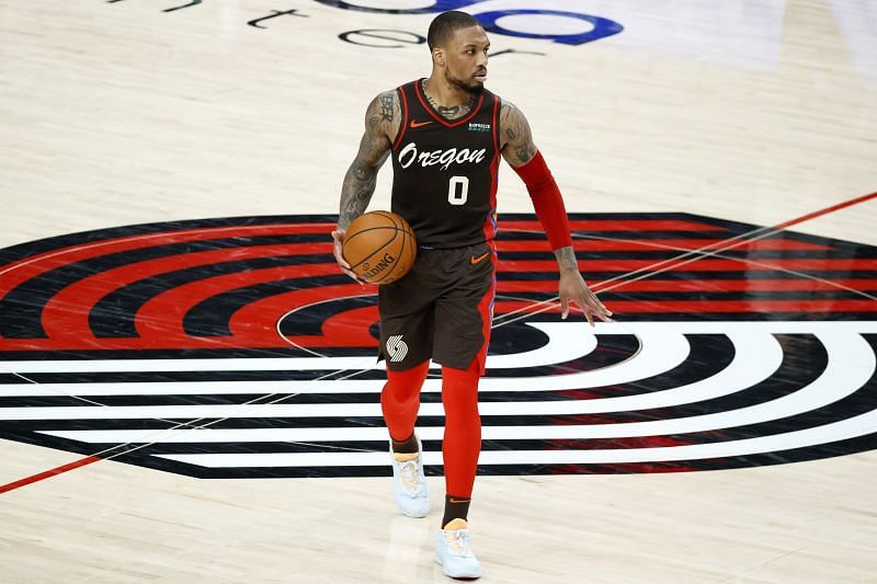 Damian Lillard of the Portland Trail Blazers