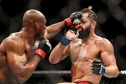 Watch: Crowd reaction as Kamaru Usman violently knocks out Jorge Masvidal at UFC 261
