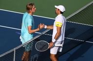 Denis Shapovalov beat Jeremy Chardy at this year's Dubai Tennis Championships