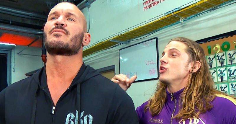 Randy Orton and Matt Riddle.