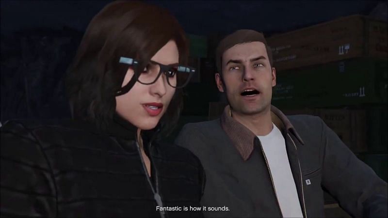  Agent 14&#039;s way of blending in as a criminal is so terrible by GTA standards that players instantly knew he wasn&#039;t a genuinely bad guy (Image via GKPunk, YouTube)