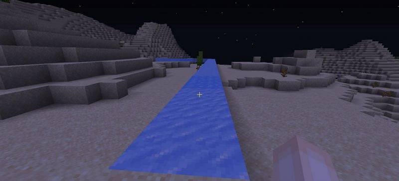 Ice can help players travel faster in Minecraft (Image via Minecraft)