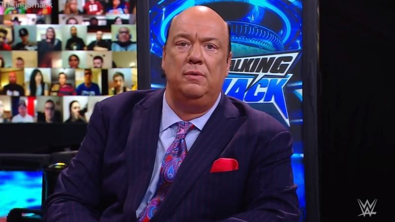 Roman Reigns&#039; special counsel, Paul Heyman, co-hosts Talking Smack with Kayla Braxton