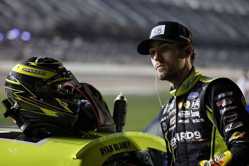 Ryan Blaney waits his turn to qualify for the Daytona 500 (Photo: Chris Graythen, Getty Images)