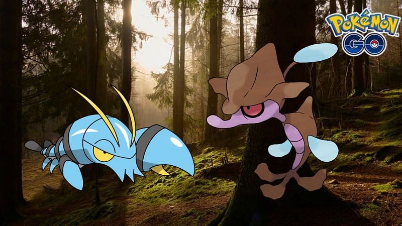 Clauncher and Skrelp (Image via Niantic)