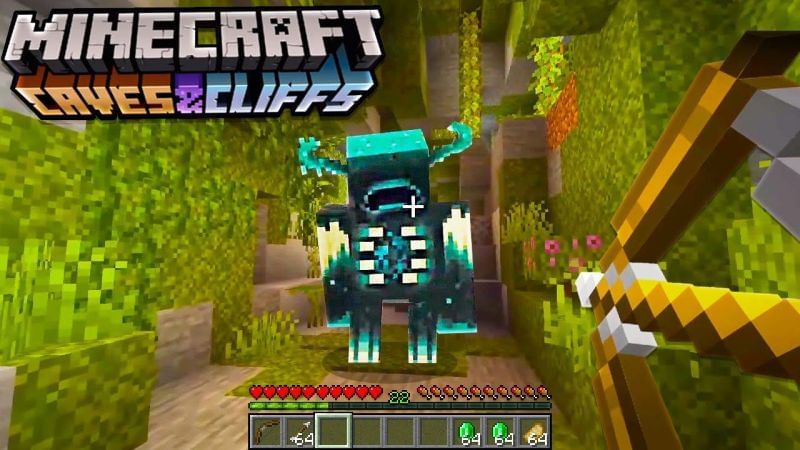 Caves and cliffs Minecraft update warden (Image via academiahagitv)