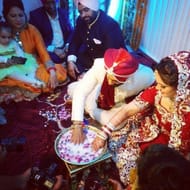 Mandeep Singh and Jagdeep Jaswal's Wedding Rituals Pics