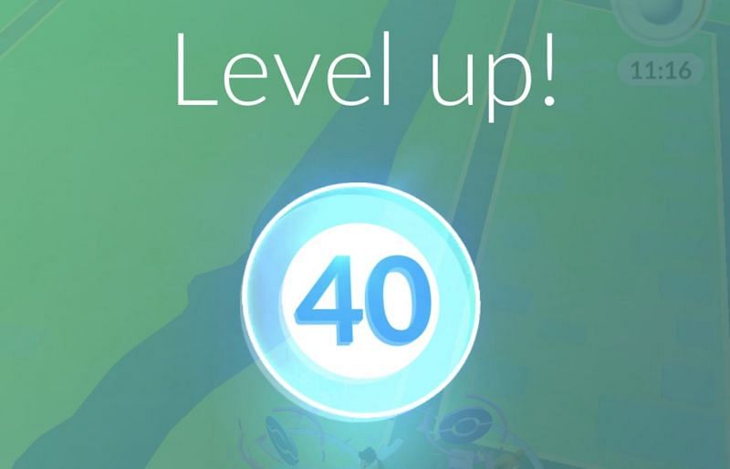 The level 40 milestone (Image via Niantic)