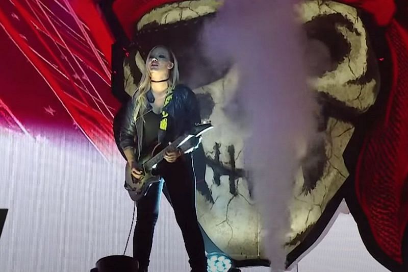 Nita Strauss played the national anthem at NXT TakeOver: Stand &amp; Deliver Night One