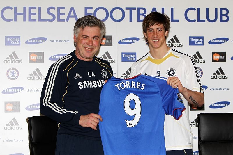 Chelsea Press Conference to announce new signing Fernando Torres