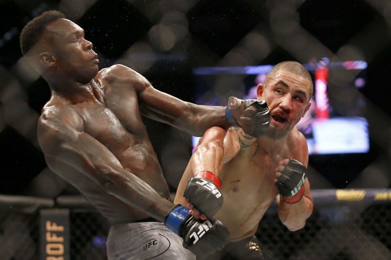 Robert Whittaker and Israel Adesanya are the best in the UFC middleweight division