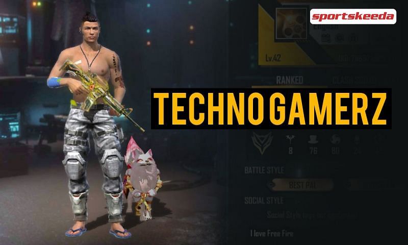 Techno Gamerz&#039;s Free Fire ID, stats, and other details