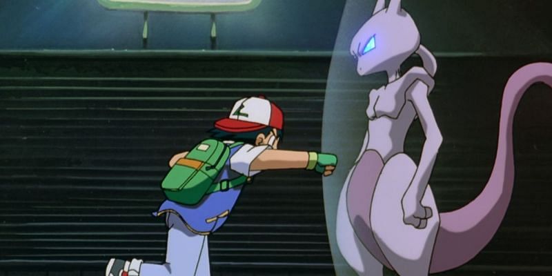 Ash Ketchum and Mewtwo (Image via The Pokemon Company)