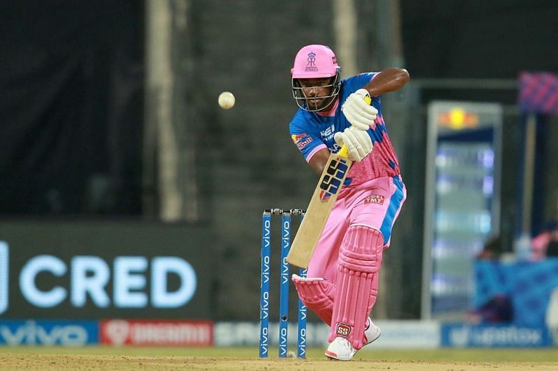 Sanju Samson looked good in his short stay at the crease against RCB. (Image Courtesy: IPLT20.com)