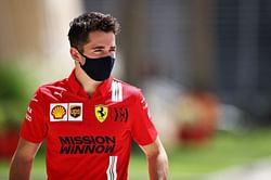 Charles Leclerc receives a special gift from Ferrari