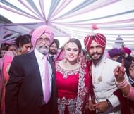 Mandeep Singh and Jagdeep Jaswal's wedding photos