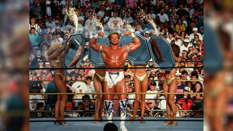 Lex Luger made his WrestleMania debut at WrestleMania IX (Credit = WWE Network)