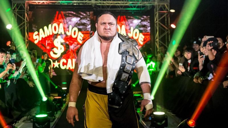Samoa Joe as NXT Championship