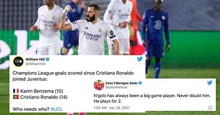 Twitter reacts as Chelsea secure crucial away goal in 1-1 draw against Real Madrid