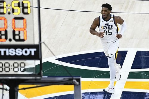 Donavan Mitchell of the Utah Jazz.