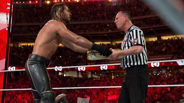 Seth Rollins&#039; WrestleMania 31 win was dubbed The Heist of the Century