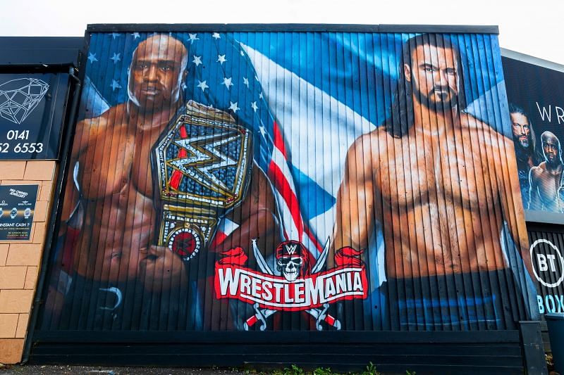 WWE WrestleMania-inspired art murals unveiled in London and Glasgow