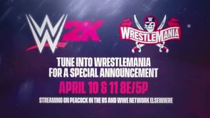 WWE 2K teasing big announcement at WrestleMania
