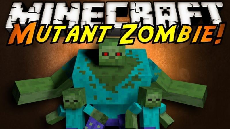 Minecraft Mutant Zombie vs Iron Golem