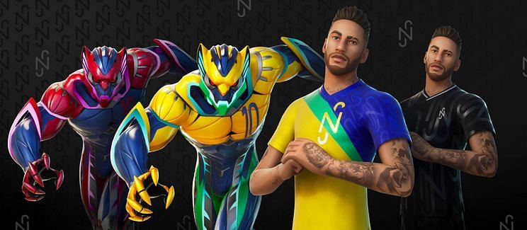 Neymar Jr is Officially on the Battlefield {Image via Epic Games}