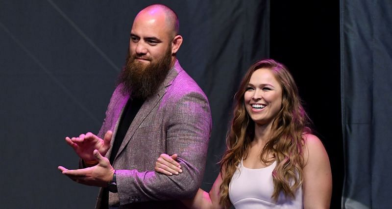 Ronda Rousey and Travis Browne are expecting their first child