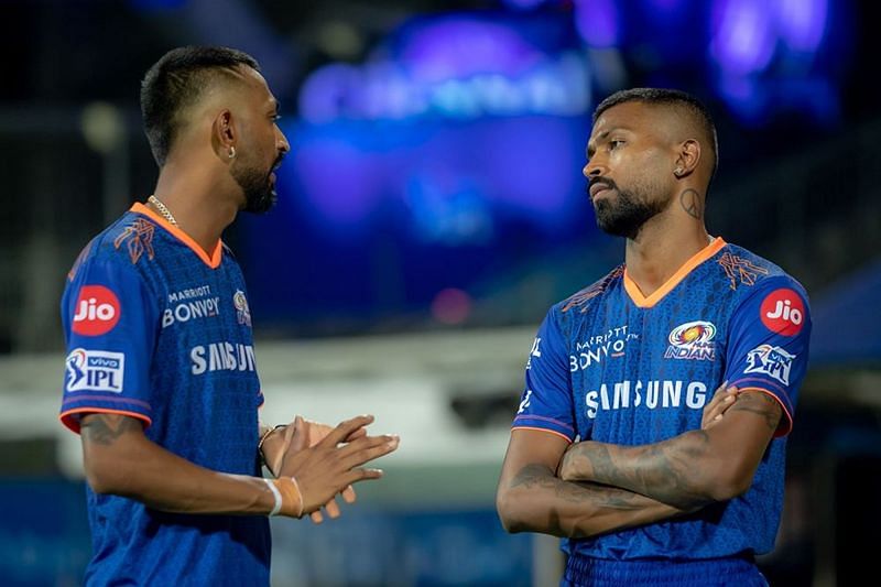 The Pandya brothers didn&#039;t deliver in MI&#039;s first IPL 2021 game [PC: iplt20.com]