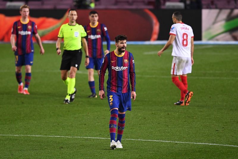 FC Barcelona v Sevilla: Copa del Rey Semi Final Second Leg