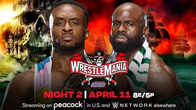 Big E will defend the Intercontinental Championship against Apollo Crews once again at WrestleMania 37