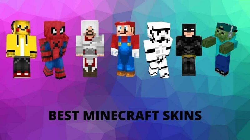 Top 5 popular Minecraft Bedrock skins