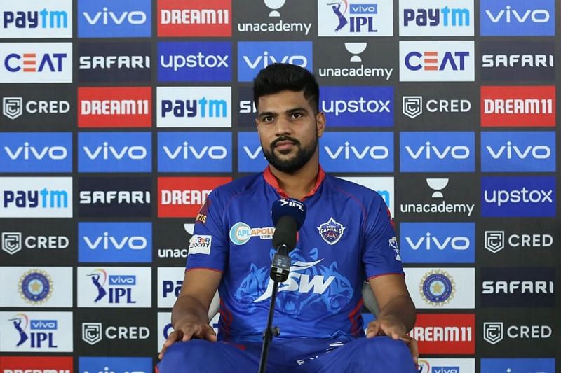 Lalit Yadav during a press conference