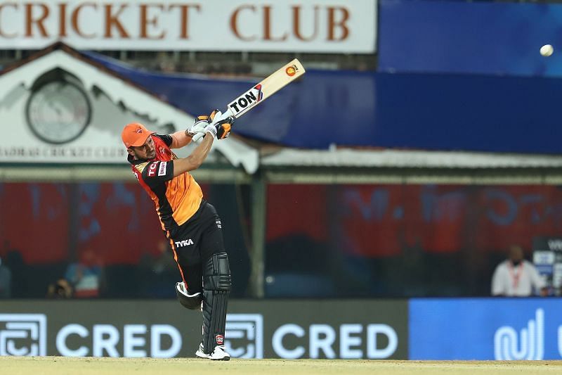 Manish Pandey stuck aroumd till the end, but was hampered by the loss of wickets at the other end.