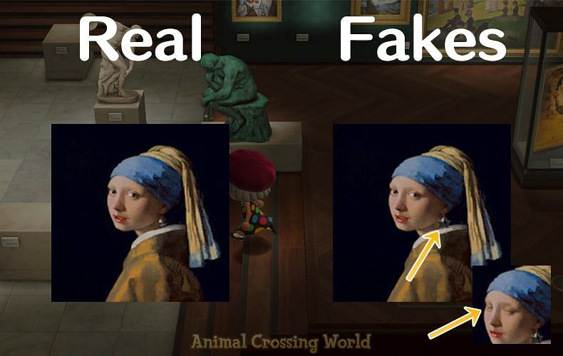 Animal Crossing: New Horizons: Redd’s Paintings: Real vs Fake Art Guide