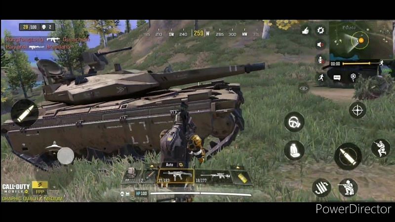 New Tank Glitch [Image Via YouTube/Badwolf Gaming]