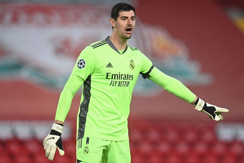 Thibaut Courtois in action