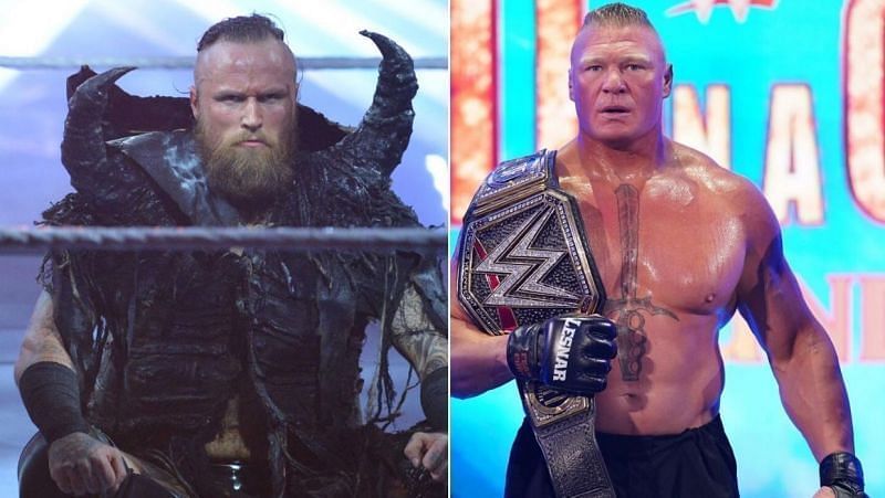 Aleister Black was in contention to face Brock Lesnar at WrestleMania 36 before being replaced by Drew McIntyre