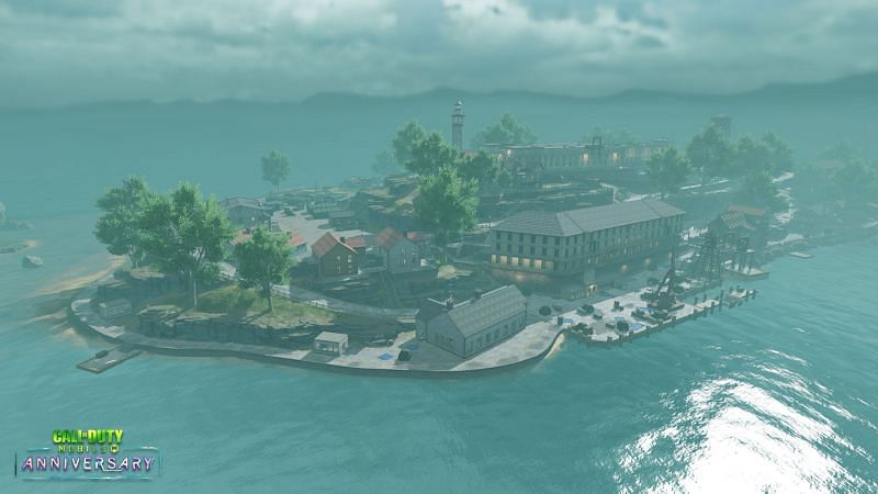 The Island setting ensures close-combat fights (Image via Activision)